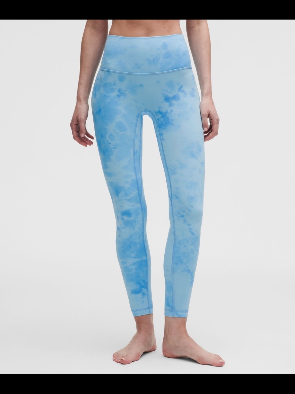 NWT Lululemon Align No-Line HR Pant 28” Sz 4 Smoothie Wash Blueberry Multi